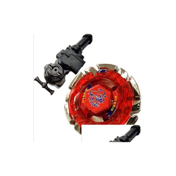 Auto Dvr Kreisel 4D Bayblade Dark BL H145SD Metal Fusion BB40 Weihnachtsgeschenke Spielzeug Lr Starter Launcher Handgriff Neuheit Gag Drop Dhrjv