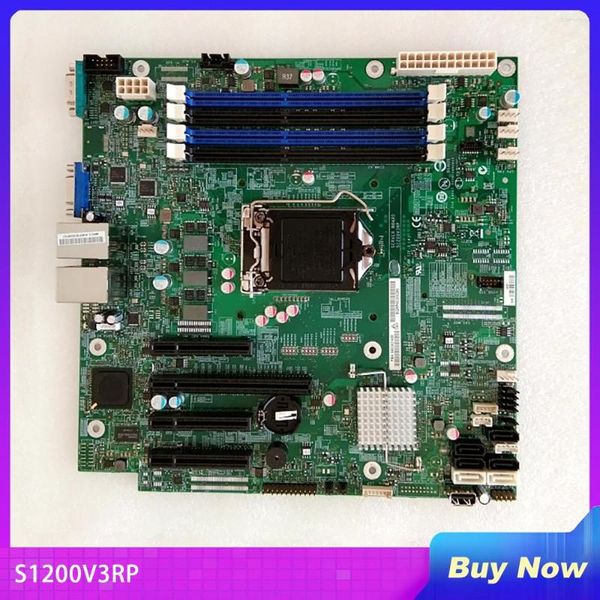 Placas-mãe S1200V3RP para a placa-mãe Intel Server LGA 1150 DDR3 M-ATX Prainboard