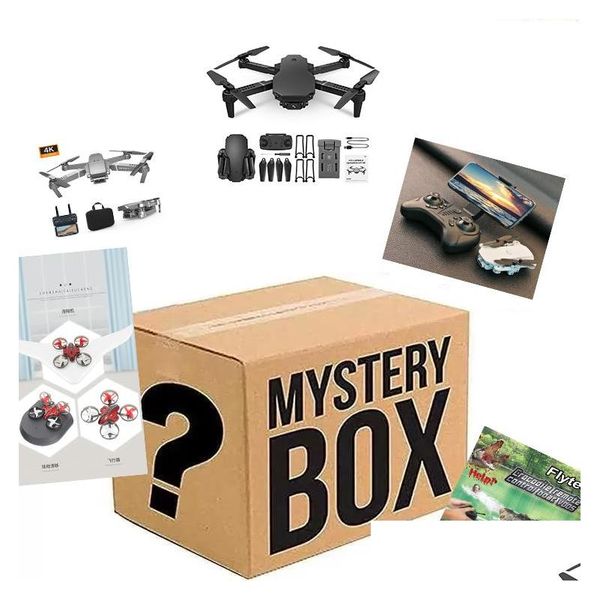 Auto-DVR-Simulatoren Mystery Box Drohne mit 4K-Kamera für Adts Kinder Drohnen Fernbedienung Krokodilkopf Elektrische lustige Streichspielzeuge Rc 3 Dhbyg