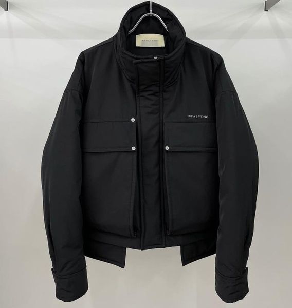 High Street Orijinal Marka Alyx 1017 9sm Erkek Ceketler Moda Minam Ceket İnce Pamuk Ceket Kadın Ceketler Fonksiyonel İş Giysileri Cep Pamuk Ceket