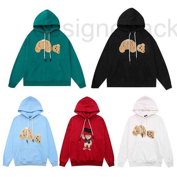 Designer Herren Hoodies Sweatshirts Warm Hoodie Braun Bär Herren Damen Designer Kleidung Gelb Lila Blau Grün Weiß Schwarz Grau Rot Lang GNQC