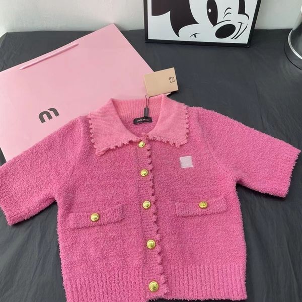 2023 nuovo maglione da donna moda coreana manica lanterna morbido mohair o-collo maglione autunno e primavera pullover lavorato a maglia top corto