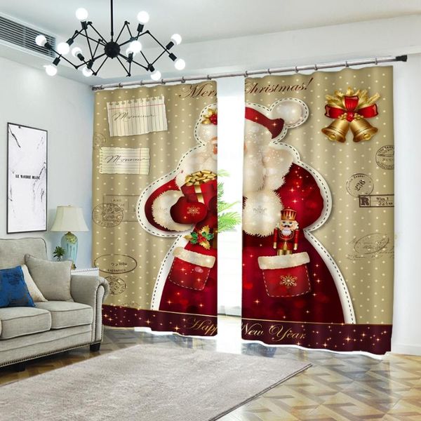 Cortina cortina Babson Purple Christmas House Decoration