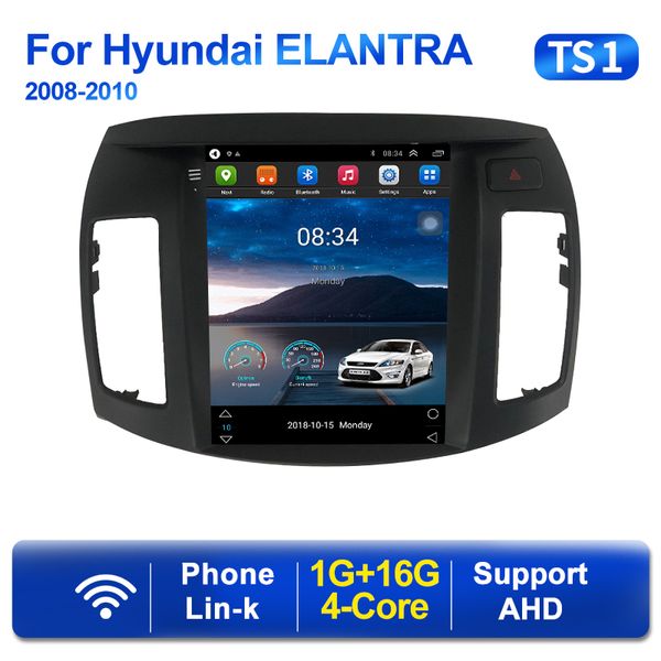 2Din 128G Android 11 Car Dvd Radio Multimedia Video Player per Hyundai Elantra 4 HD 2006-2016 di Navigazione GPS AutoStereo Carplay