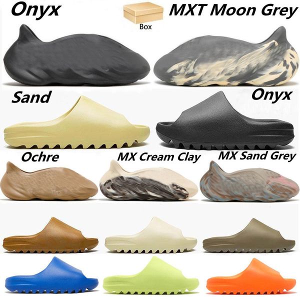 Ochr onyx sand bon mn vrmillion Slipprs Frau Minral Blu Flachs Pur Sandals Slippr Rsin Ararat mx Sand Gry Azur Schwefel Glow grn orang orang cor als