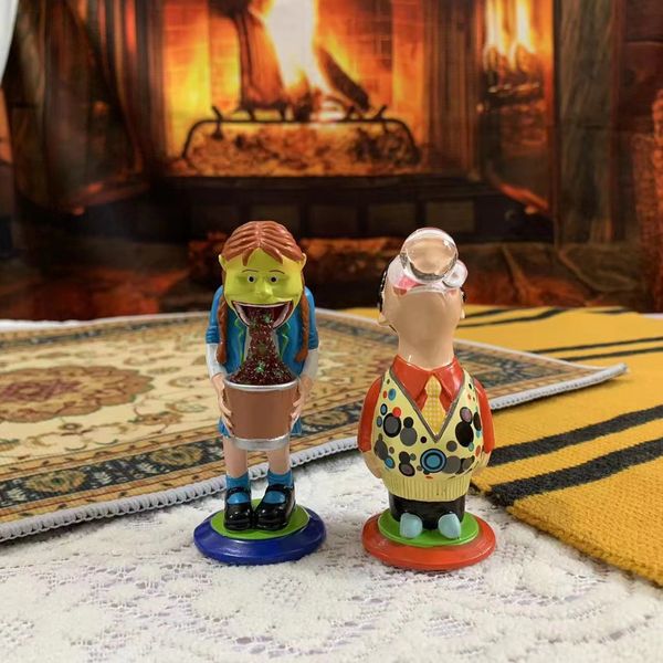 Objetos decorativos Estatuetas Weasleys Wizard Wheezes Mini Pastilhas de Vômito Bolha Menino Figura Resina Artesanato Acessórios de Mesa Presente para Crianças 230217