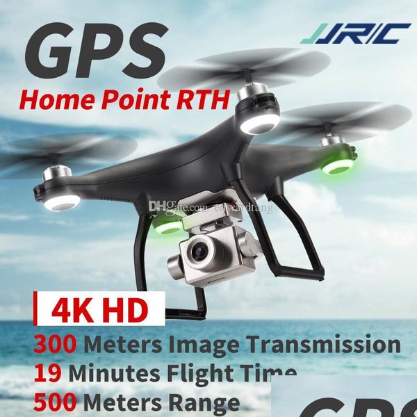 Simuladores de carro DVR JJRC X13 4K HD 2AXIS SOLTABILIZAÇÃO Câmera Gimbal 5G WiFi Drone GPS Posição de pincel sem pincel Voo de pista de motor Seguir q dhzsm