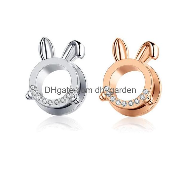 Plugs Tunnels Skl Bunny Pendant Ear Stretcher Screwfix Gauges Stainless Steel Piercing Expander Gaugesjewelry Drop Delivery Dhgarden Dhgg2