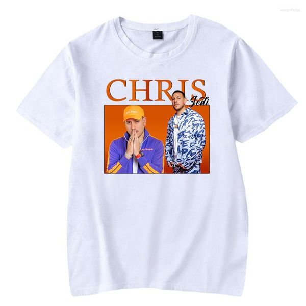 Herren-T-Shirts Chris Jedi 2d Männer/Frauen T-Shirt Solid Farb T-Shirts Sommer Kurzarm T-Shir