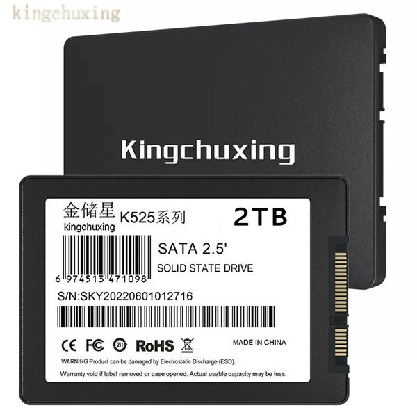 Disques durs 2 to Ssd SATA 3 disque dur de jeu utilisation de travail SSD disque SSD interne HDD pour ordinateur portable ordinateur de bureau démarrage