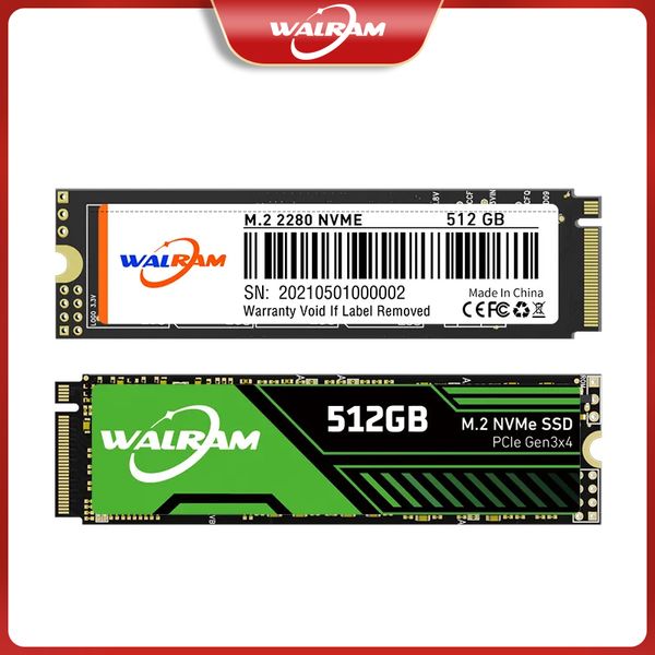 Discos r￭gidos M.2 NVME SSD 1TB 512GB 256G 128G PCIE 3.0X4 Estado s￳lido Drive M.2 2280 HDD interno de disco r￭gido para laptop Desktop