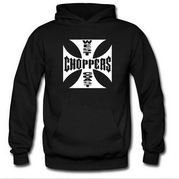 Herren Hoodies Sweatshirts Frühling Herbst Sweatshirt West Choppers Männer Streetwear Warme Fleece Kapuzen Hip Hop Harajuku Trainingsanzug