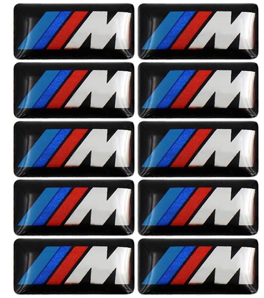 Sport Rad Abzeichen 3D Emblem Aufkleber Aufkleber Logo Für BMW M Serie M1 M3 M5 M6 X1 X3 X5 x6 E34 E36 E6 Auto Styling Aufkleber