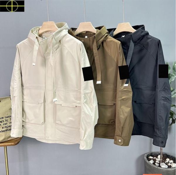 Хлопковое пальто с большим камнем, мужское пальто Island, осень-зима 2023, новая рабочая куртка, мужское хлопковое пальто, верх 4XL-10-05