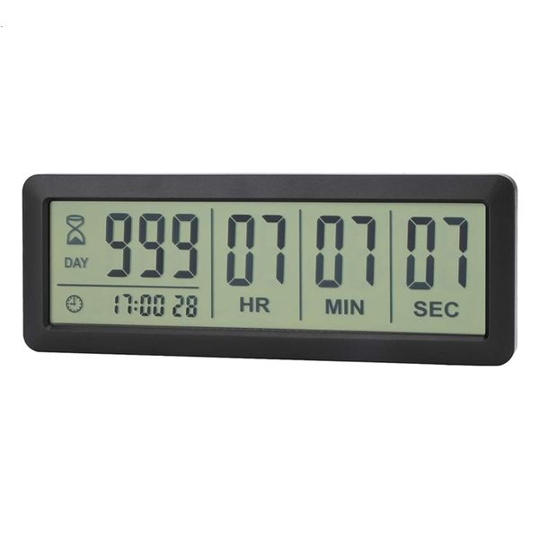 Timers de cozinha Big Digital Countdown Days Clock - 999 Contagem do Laboratório de Graduação 230217