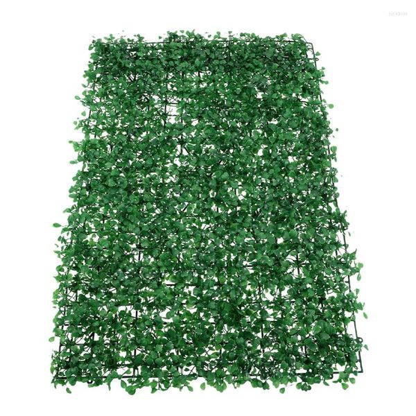 Fiori decorativi pannelli artificiali pannelli finti piastrelle di siepe del pannello evy fux moquette arredamento verde serio da fondo per la privacy