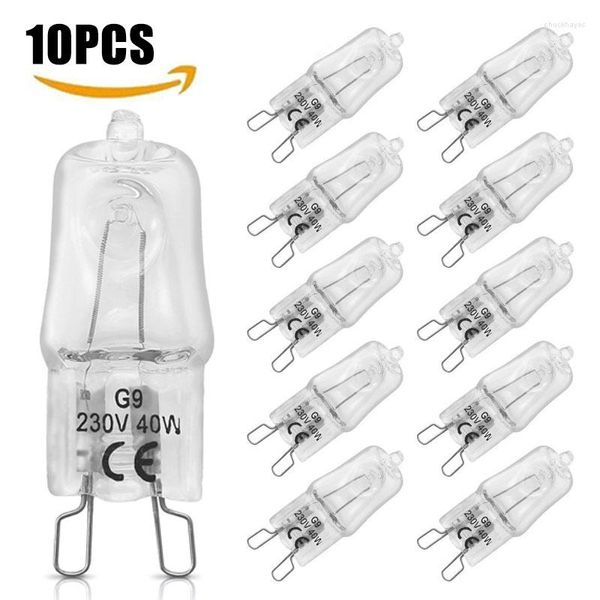 Halogen-Lampenperlen, 220–230 V, Innenbeleuchtung, G9-Hochtemperatur-Kristall-Lichter