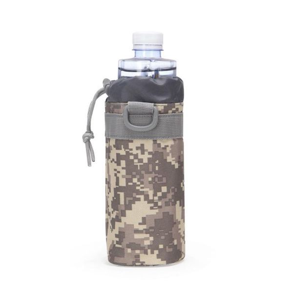 Outdoor-Taschen, verstellbarer Wasserflaschenhalter, langlebiger Schultergurt, Schutzhülle, Camping-Wandertasche