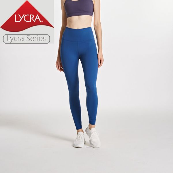 Yoga-Hose aus Lycra-Stoff, umfassendes Training, hohe Taille, Sport, Fitnessstudio, Leggings, elastische Fitness, Damen-Outdoor-Hose – kein Logo