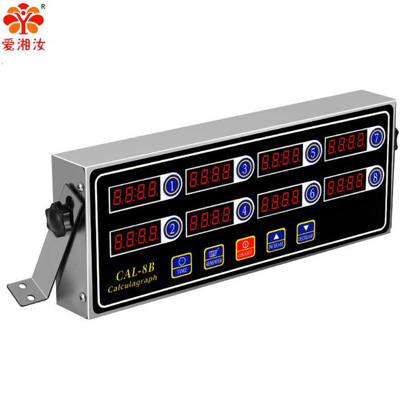 Кухонные таймеры 8b Calculagraph 4 Channel Clock 220V Power Pult 8 экраны встряхните корзину, чтобы напомнить аксессуарам для приготовления. 230217