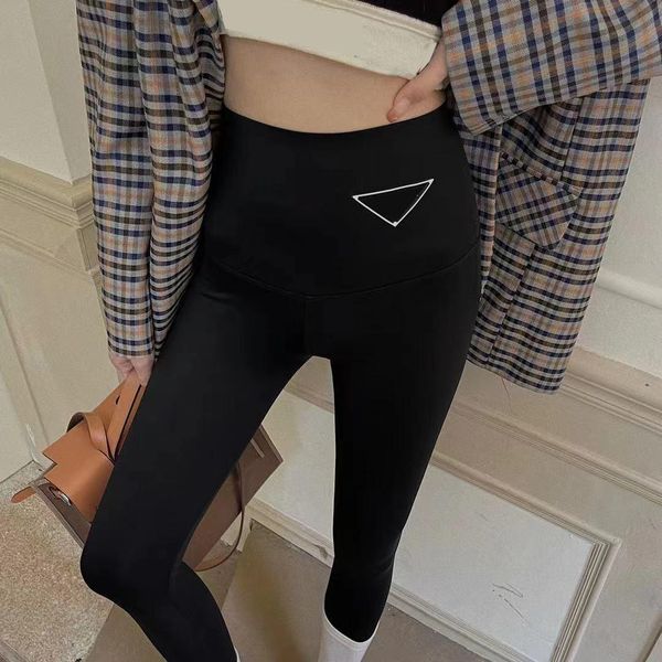 Leggings femininas calças justas femininas leggings justas com letras estampadas cintura alta grife calcinha feminina preta cinza