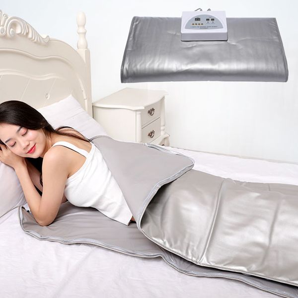 Предметы красоты инфракрасное одеяло сауна поглаживать 3 зона сауна одеяло детокс домашнее использование