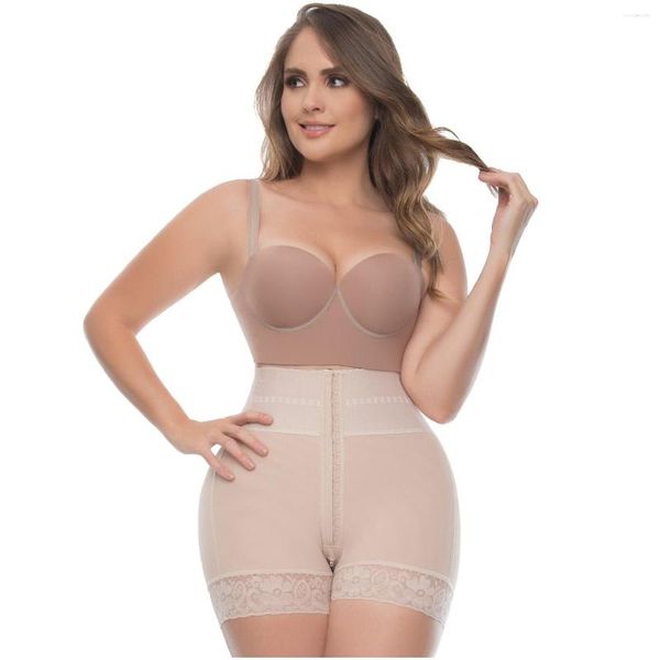 Shapers feminino Bulifter Controle de barriga média da coxa shorts CULOTTE REMBOURRAGE FESSE FESSES PUSH FEMME CALZON FAJA OBDOMEN MUJER