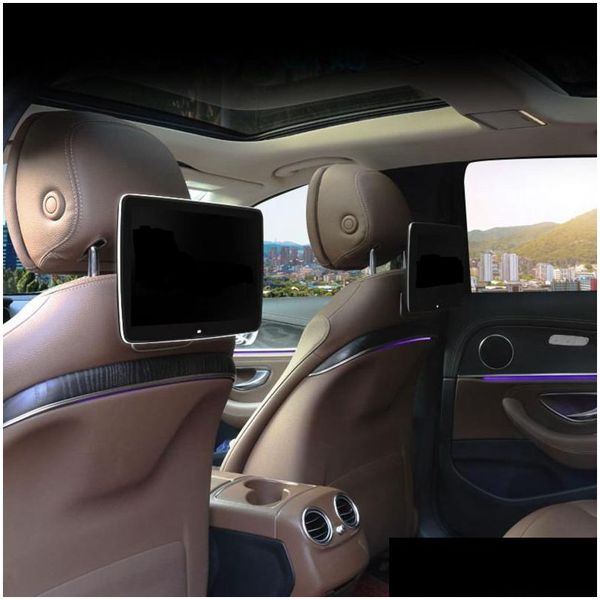 Car Video Poggiatesta Touchsn Monitor Wifi Lettore Mtimedia Con Staffa Per Sedile Posteriore Drop Delivery Cellulari Motociclette Elettronica Dh1Nr