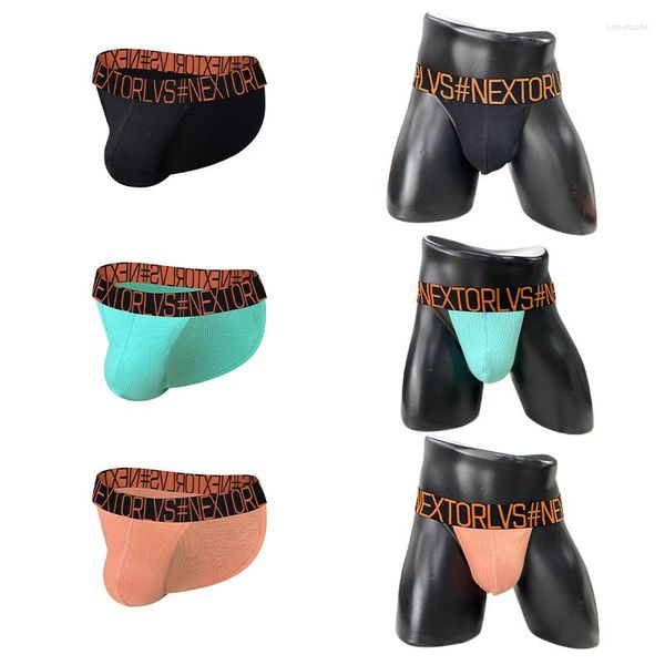 Mutande Biancheria intima da uomo Slip Mutandine da uomo sexy Cotone Uomo Low Waits Bikini Penis Pouch String Thongs Slip Sospensorio Lingerie