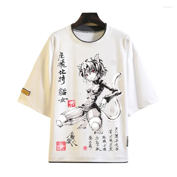 Magliette da uomo Maglietta Anime X Cosplay O-Collo Maglietta a maniche corte Abiti di moda Donna Uomo Magliette divertenti