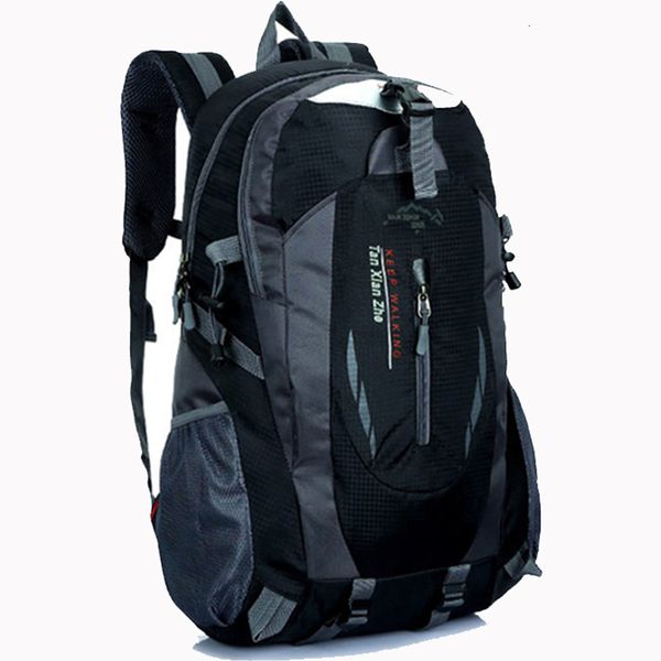 Taille Taschen Herren Rucksack Wasserdicht Mutifunktionale Männliche Laptop Schule Reise Casual Pack Oxford Out Door Schwarz Sport 230220