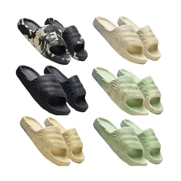 New style slippers designer top class wading sandals men'swomen flat beach shoes rubber thick bottom line slippers bathroom indoor anti-skid sports outsole 36-45