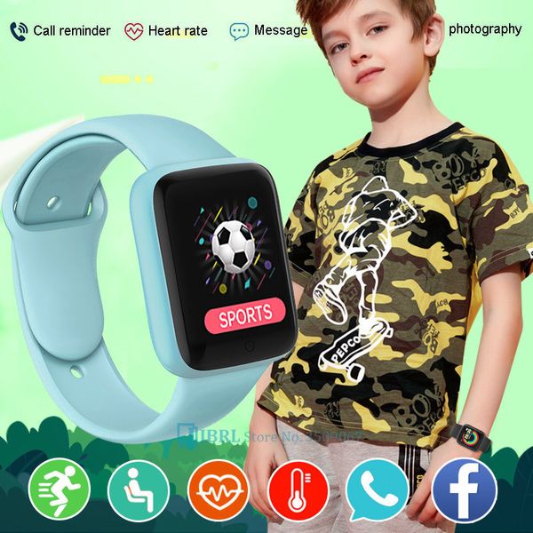 Kinderuhren Sport Digitaluhr Kinder Kinder Blutdruck Schlaf Handgelenk Student Kind Elektronische Uhr Fitness Tracker Armbanduhr 230220