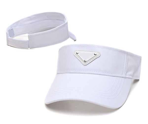 2024 Designer classico Top Capite vuoto Casual Summer Visor Sun Mens designer Hat Hat Women Golf Tennis Outdoor Beach Head Basebback Baseball Caps 606ess 606ess