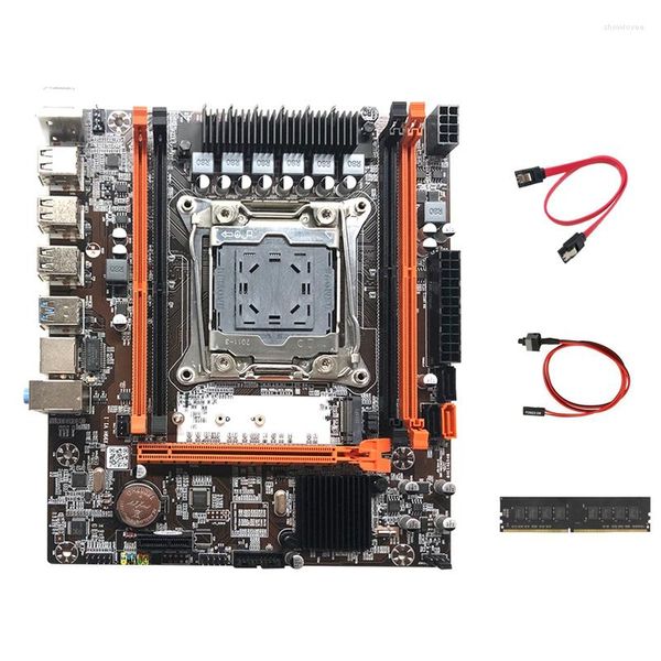 Материнские платы X99H Motherboard LGA2011-3 Поддержка компьютера DDR4 ОЗУ памяти с 4G 2133 МГц кабельного переключателя SATA