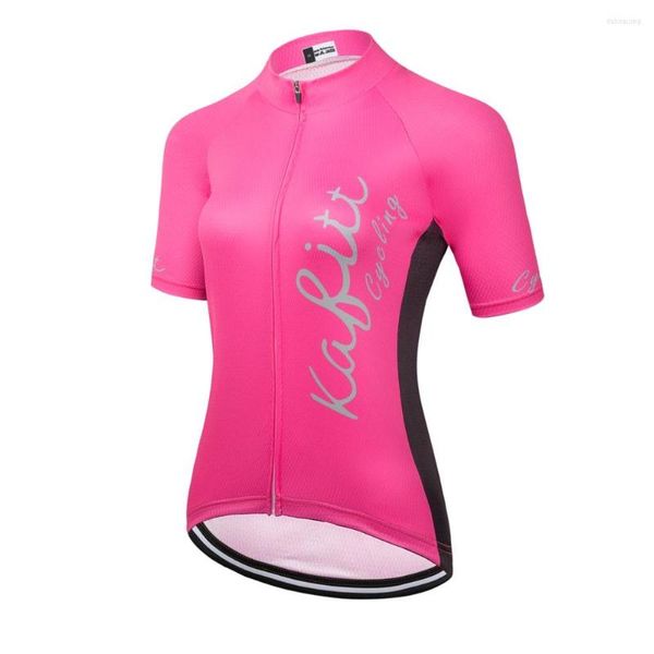 Rennjacken KafiCycling Uniform Pro Team Radfahren Jersey Frauen Sommer Bike Shirt Quick Dry Fahrrad Kleidung Weibliche Kurze