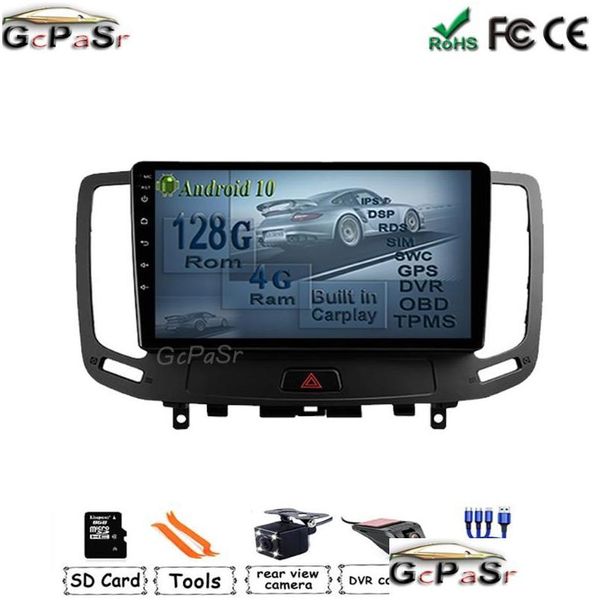 Auto Video 9 Android 10 Radio Player Per Voor Infiniti G4 G25 G35 G37 2006 2007 2008 2009 2010 2012 2013 Mtimedia Drop Delivery Mobil Dhuke