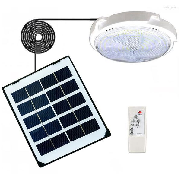 Deckenleuchten LED Solar mit Fernbedienung Indoor Home Top 65W wasserdichte Veranda Power Lampe Energie Innenbeleuchtung Raum