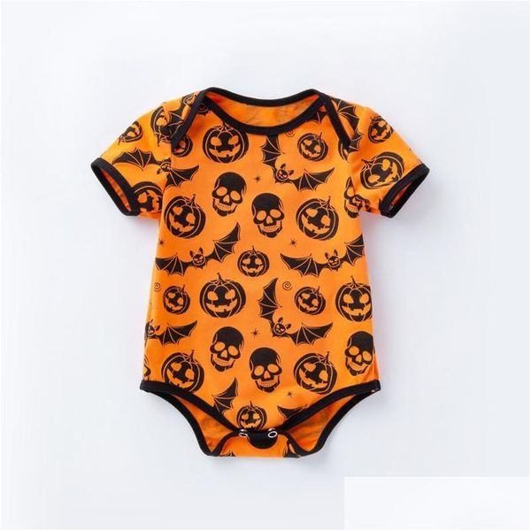 Rompers 2021 Bodysuits Kids Mumpsuit Infant Baby Girls Meninas Macac￵es Roupas Roupas de Halloween roupas de fantasia Drop Drop Materni Dhtab