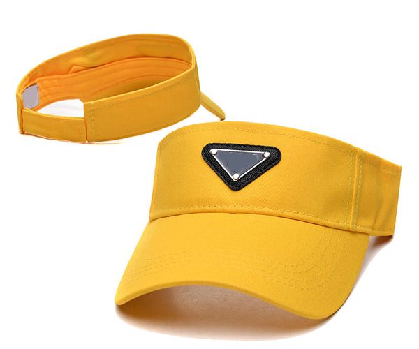 Caps de bola 2023 Designer clássico Capro vazio Top Casual Visor de verão Sun Designers Hat Hat Sports Sports Mulheres Tênis de golfe ao ar livre Banda da cabeça Snapback Baseball Caps C8