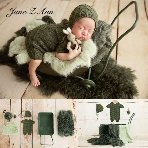 Mützen Hüte Requisiten Born Green Series Decke Puppe Baby Onesie Weihnachten Weihnachten Urlaub Festival Thema PO Pografie Kleidung 230220