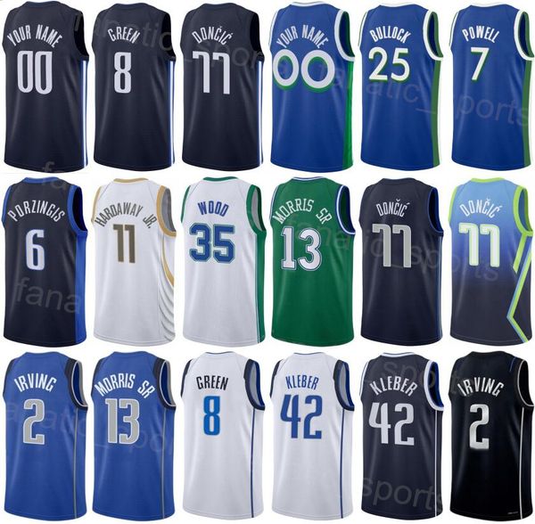 Print Man Woman Juventude Basquete THEO Pinson Jersey 1 Frank Ntilikina 21 Maxi Kleber 42 Markieff Morris 13 Tim Hardaway Jr 11 Kemba Walker 8 Javale McGee 00 Declaração