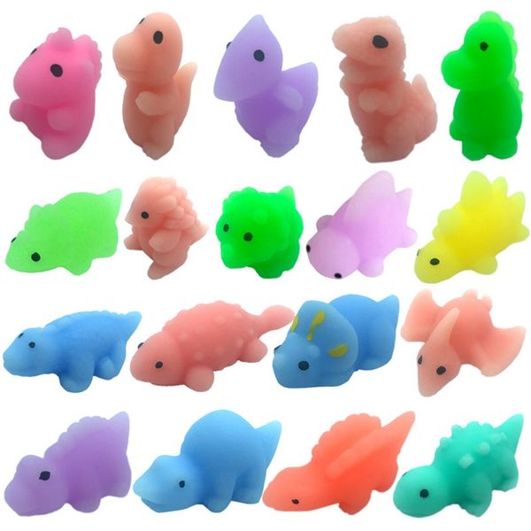 Cartoon Dinosaur Shishy Mochi Toys Kawaii Animal Antistress Ball Fidget Squeeze Toys Mini Squishies Gre presentes de P￡scoa Soft Divertida para Crian￧as 1672