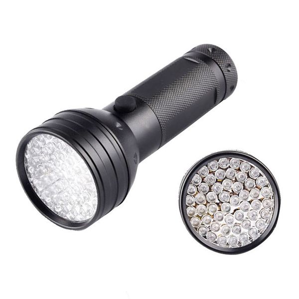 Luzes portáteis tochas ultravioleta 51 LED 395 nm lanterna portátil portátil urina de estimação e detector de manchas lanternas oemled