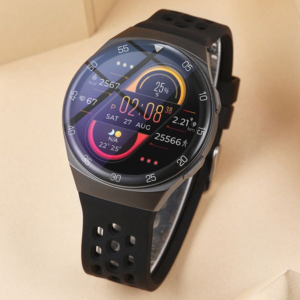 MT68 Smartwatch mit Touchscreen, Smartwatch für iOS – Apple Android, wasserdicht, Sport-Smart-Armband, Herzfrequenzmesser, in Einzelhandelsverpackung