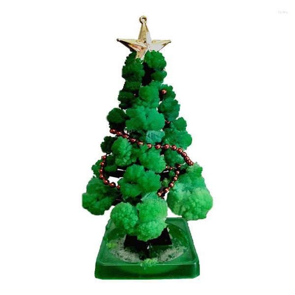 Weihnachtsdekorationen, magischer wachsender Kristallbaum, magisches Wachstum der Kinder, DIY-Gefühl
