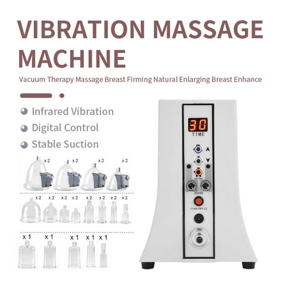 Busto intensificador EUA, terapia a vácuo, massagem face de massagem linfa drenagem Máquina de aprimoramento de levantamento de mama para venda em casa