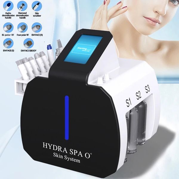 Multifunktionale Schönheitsausrüstung Super Promotion 8 In1 Neueste Vier Polar RF Radiofrequenz Hydra Dermabrasion Jet Peeling Gesichtshautpflege SMAS Lifting-Maschine