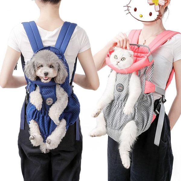 Hund Autositzbezüge Pet Puppy Carrier Rucksack Reise Schulter Große Taschen Vorne Brust Halter Für Chihuahua Hunde Katze