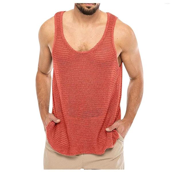 Männer Tank Tops 2023 Marke Kleidung Männer Casual Gilet Für Männliche Ärmellose Mann Weste Gymclothing Fitness Westen Top Ropa hombre